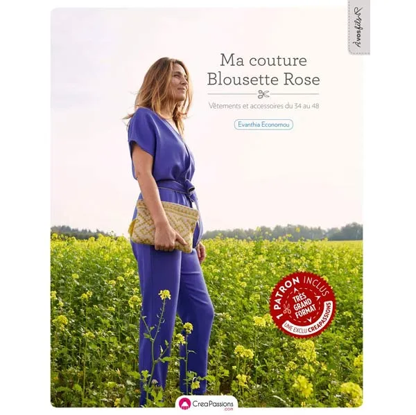 Ma couture blousette rose Evanthia Economou