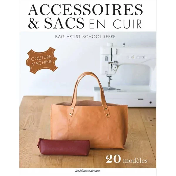 Accessoires et sacs en cuir couture machine Bag Artist School Repre