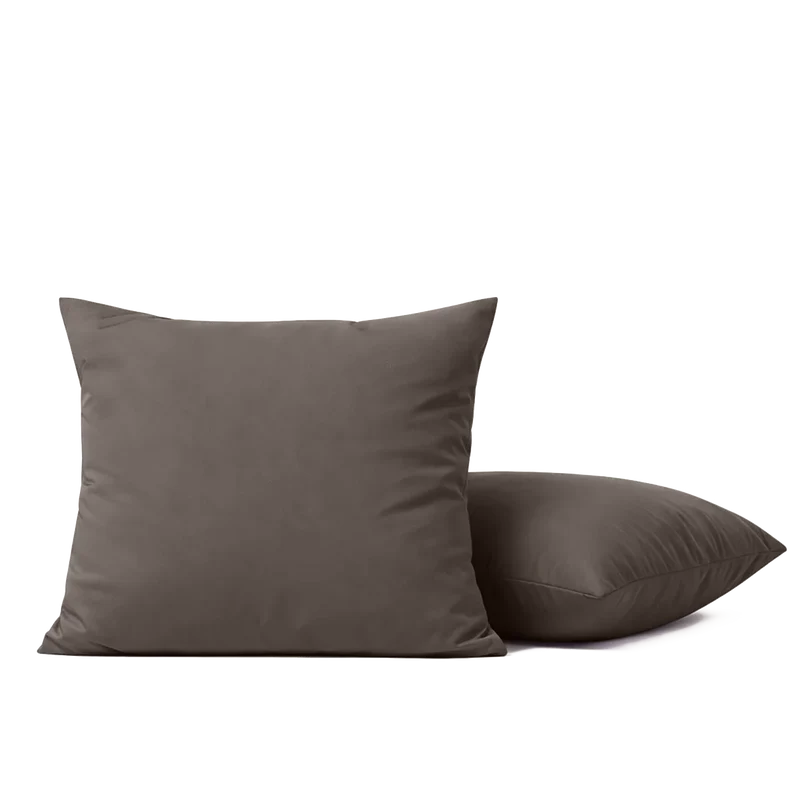 Kussenslopen | Premium Percal | Anthracite | Set van 2