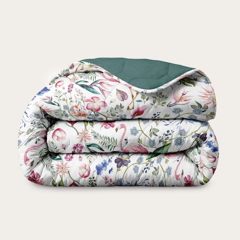 Wasbaar All Season Dekbed | A Fish Named Fred & HappyBed | Flamingo