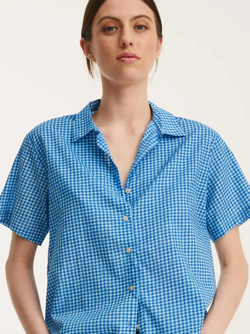 Haut de pyjama à manches courtes
