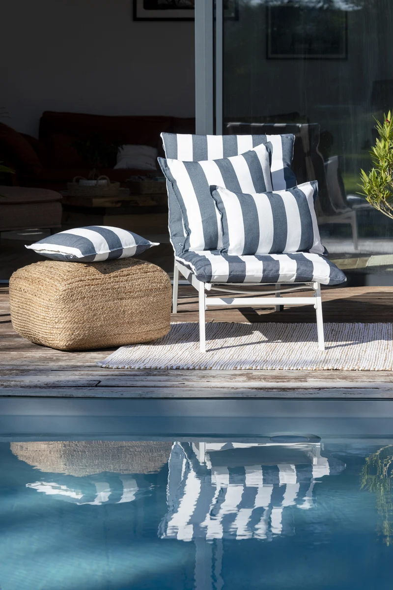 NOA Housse de bain de soleil 70x190 cm Bleu de minuit