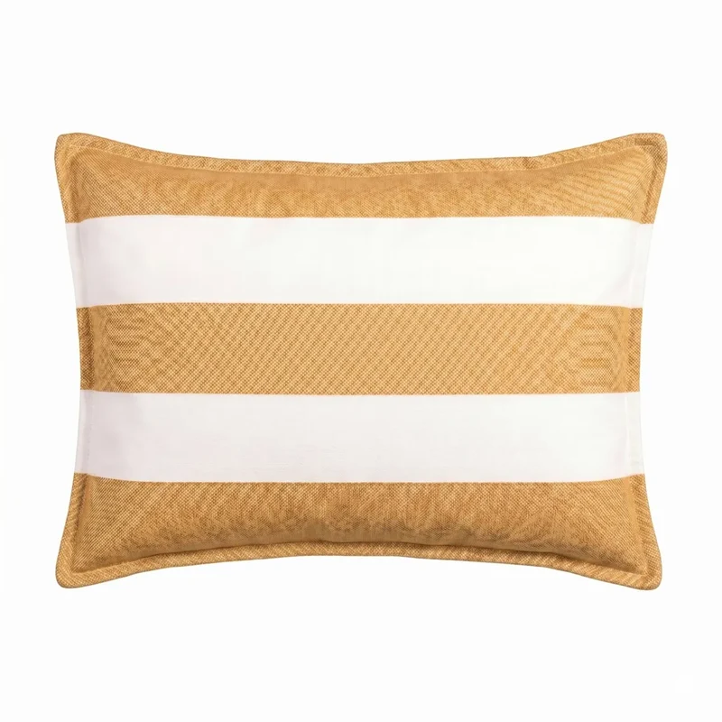 NOA Housse de coussin extérieur Ocre