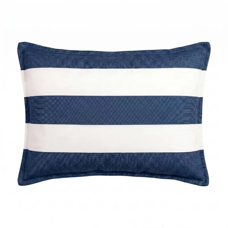 NOA Housse de coussin extérieur Bleu de minuit