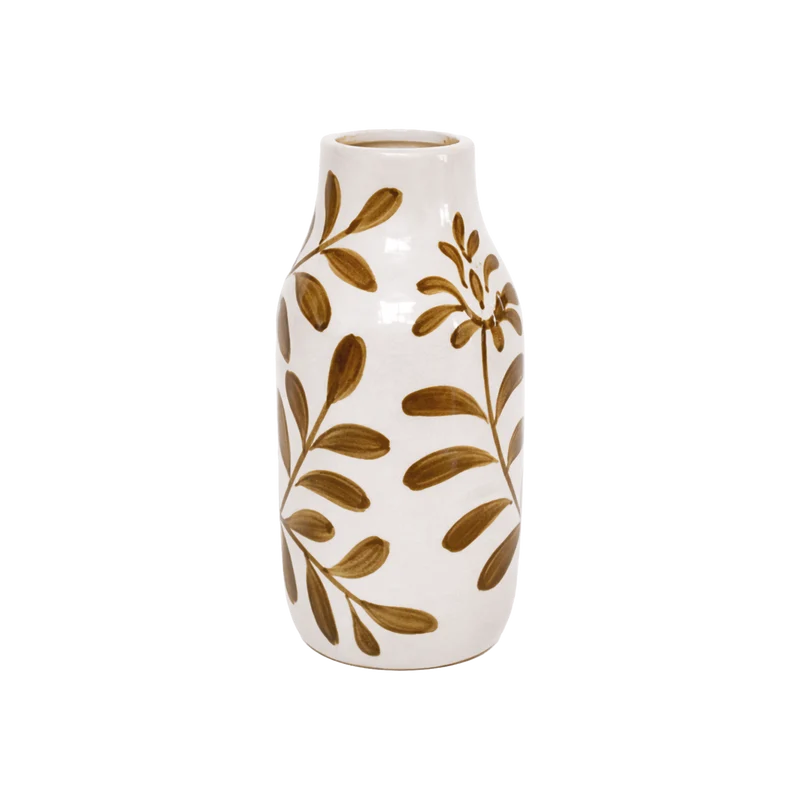 GIULIA Vase fleur brun