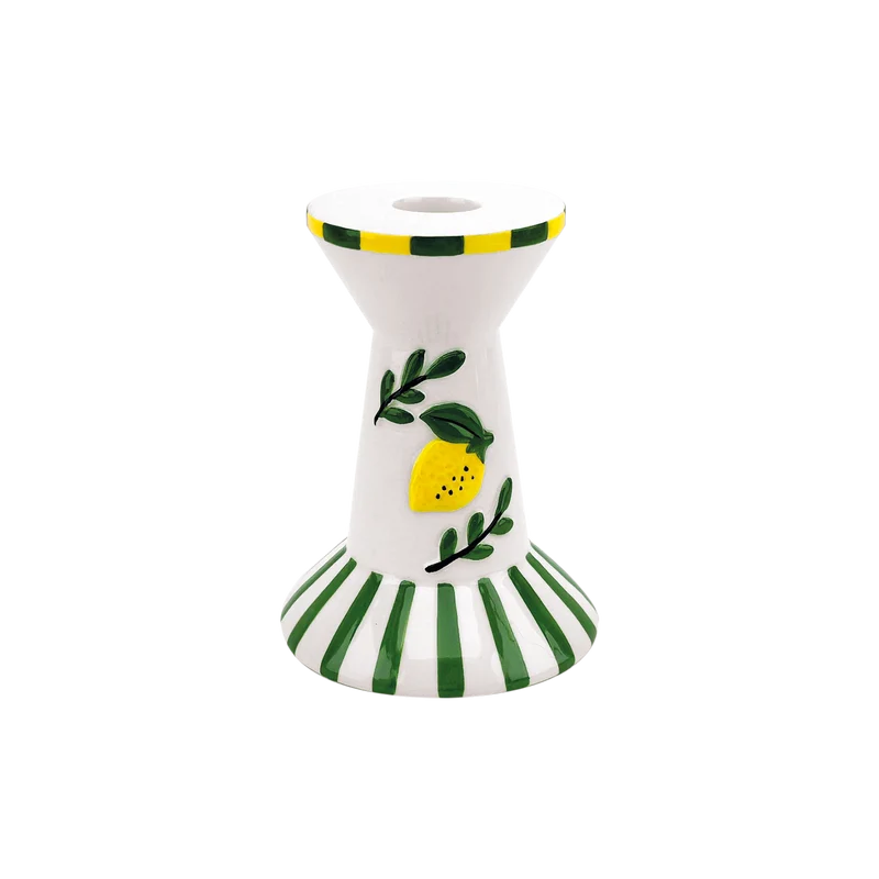 CITRON bougeoir grand