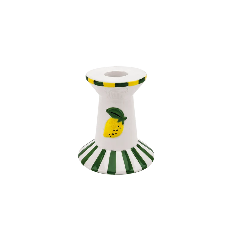 CITRON bougeoir petit