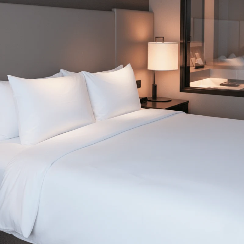 Lot de 6 housses de couette Percale Polycoton 300 TC - Prestige