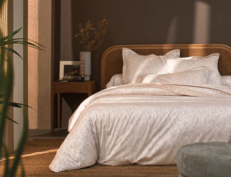 OSIER Poudre - Satin Jacquard