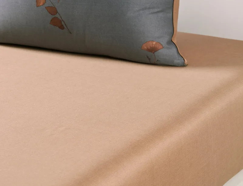 Drap housse Satin de coton - MIDNIGHT FLOWER