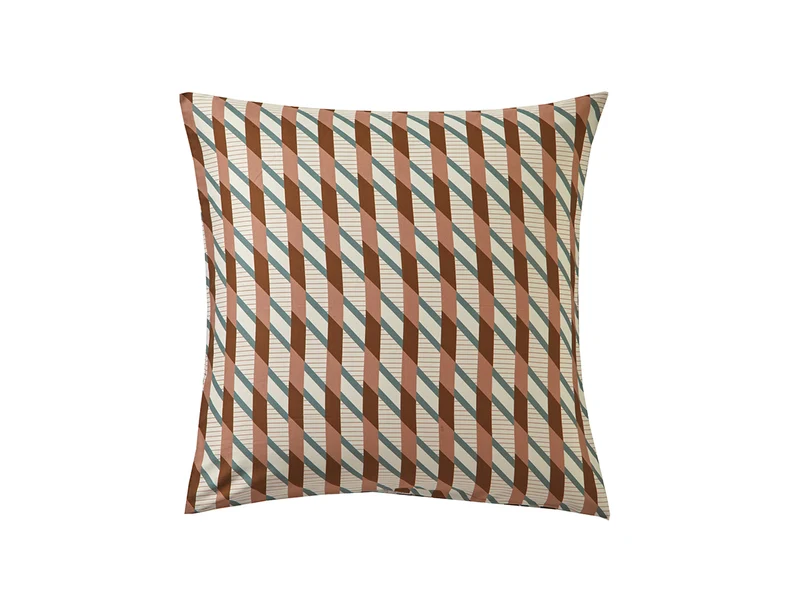 Taie d'oreiller Satin de coton - FUSION Ambre