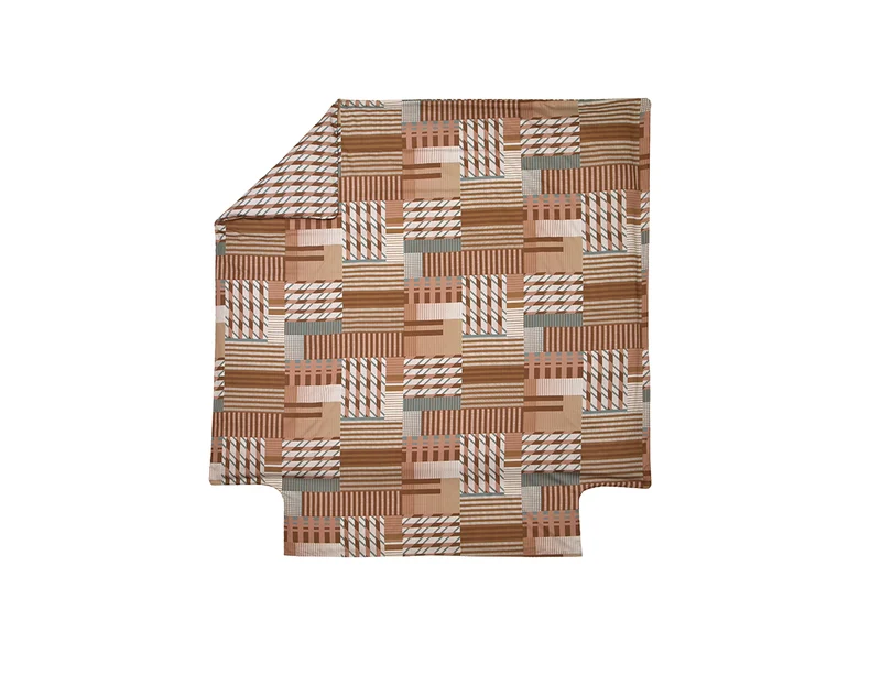 Housse de couette Satin de coton - FUSION Ambre