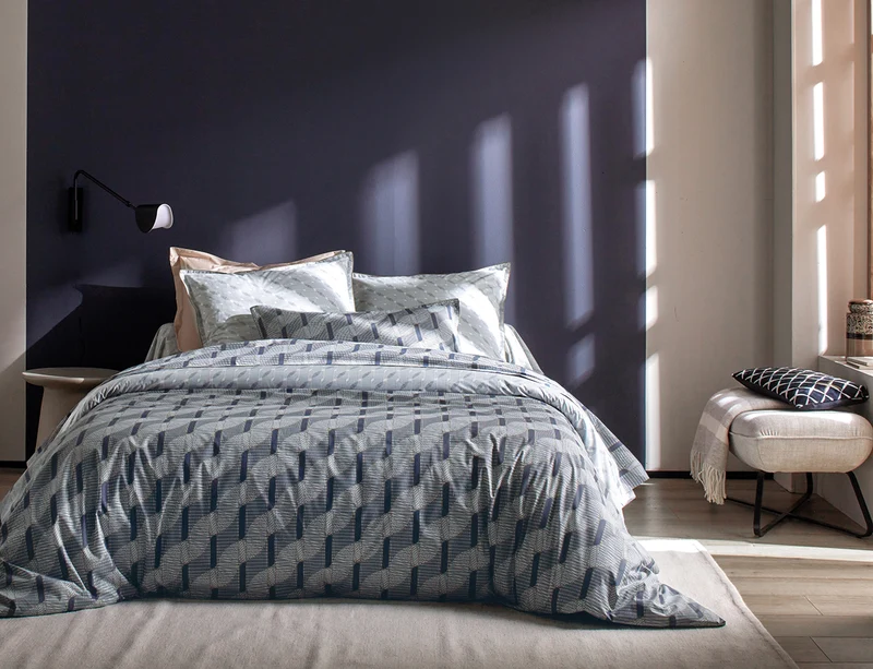 TEMPO Marine - Percale de coton