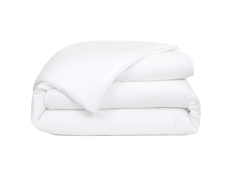 Housse de couette Satin de Lyocell - KZ ICONIC White