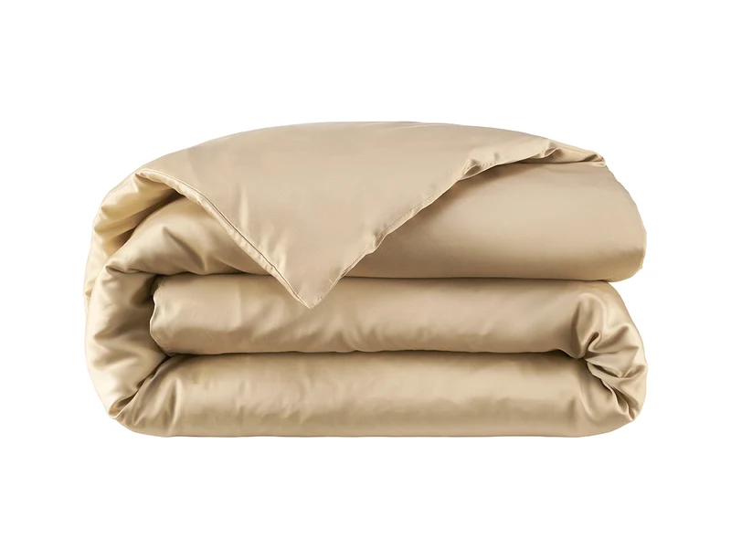 Housse de couette Satin de Lyocell - KZ ICONIC Chanvre