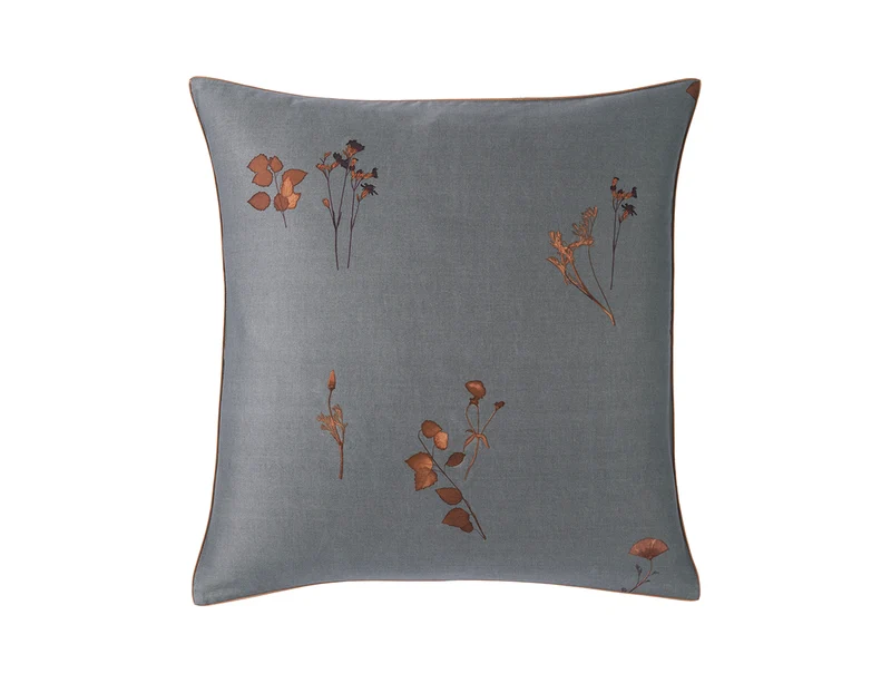 Taie d'oreiller Satin de coton - MIDNIGHT FLOWER