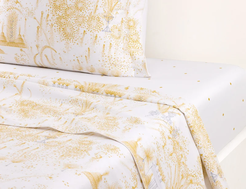 Drap plat Satin de coton - ROYAL