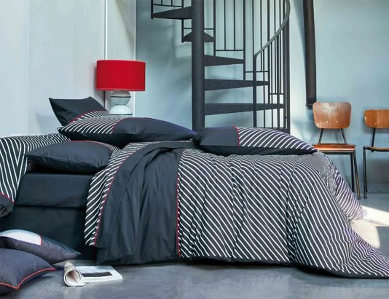 ICONIC Indigo - Percale de coton