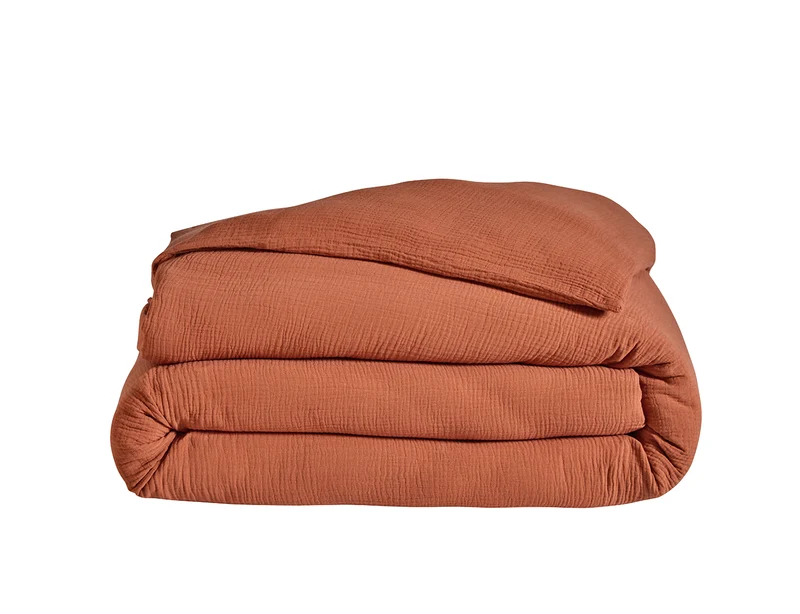 Housse de couette Gaze de coton - COSY Tomette