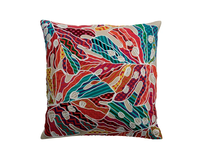 Coussin Coton brodé - AMY