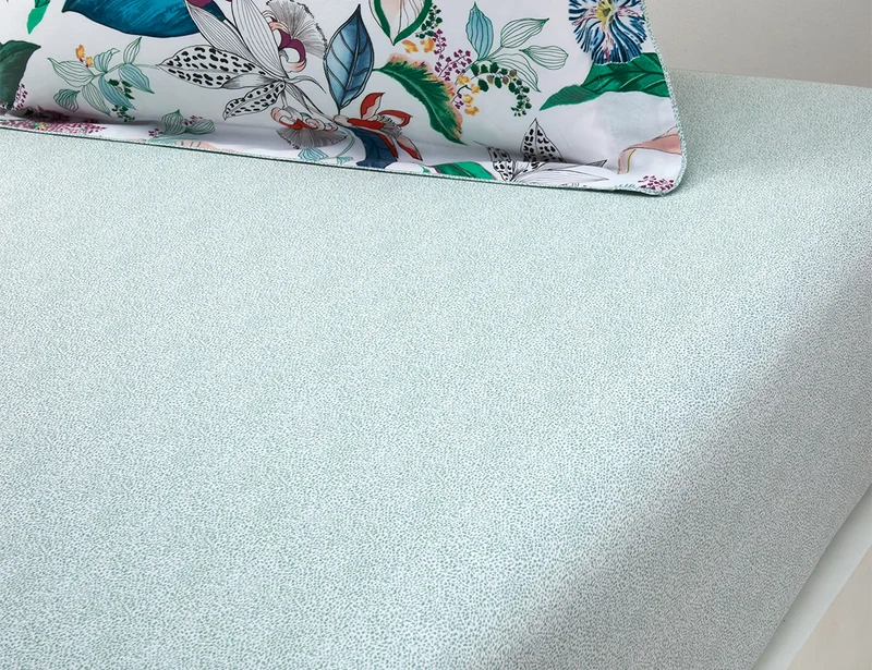 Drap housse Satin de coton - BAHAMAS