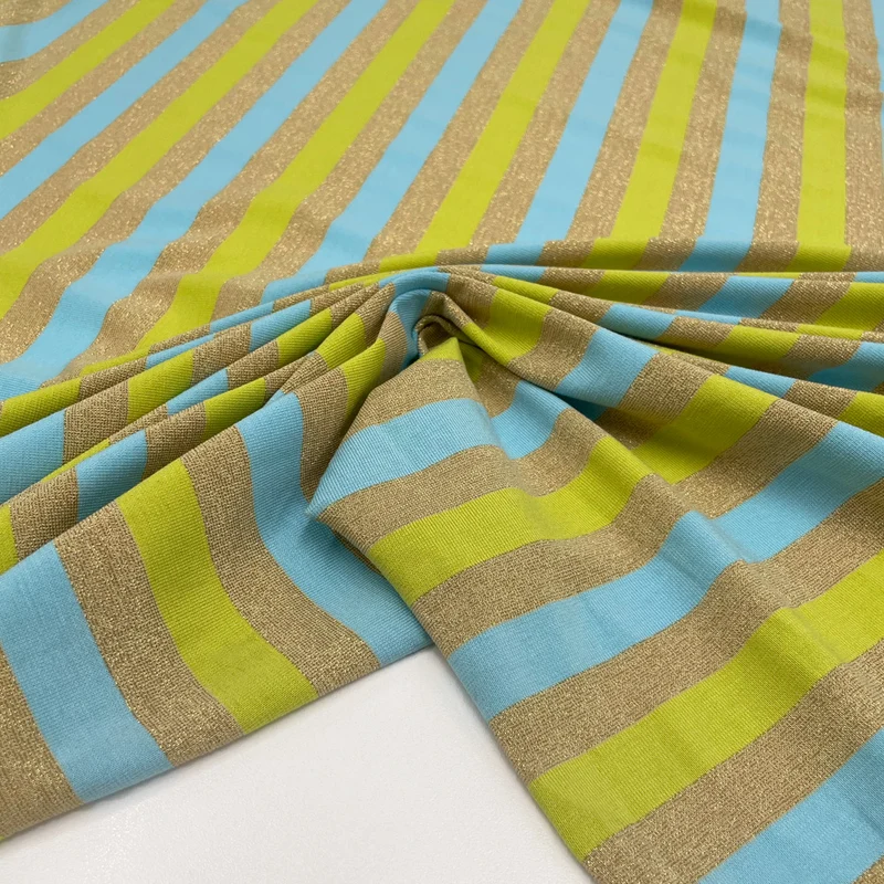 Tissu Maille Jersey, Viscose - Stripo