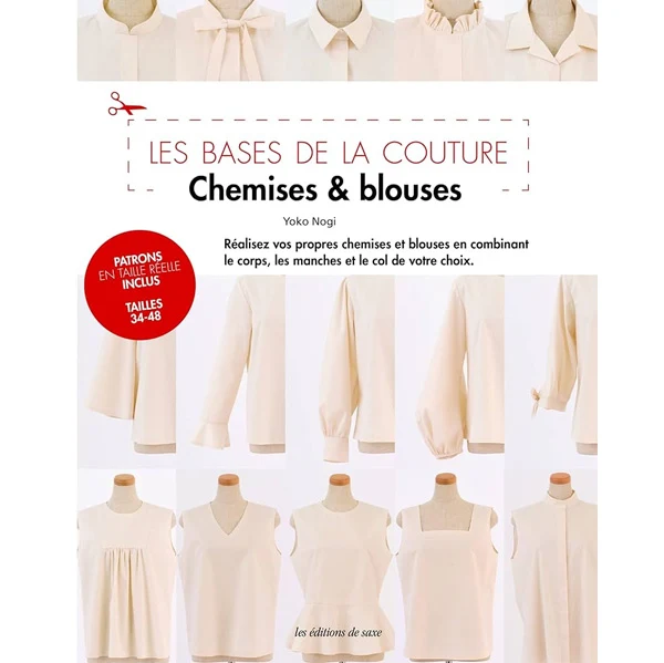 Les bases de la couture - chemises & blouses Collectif