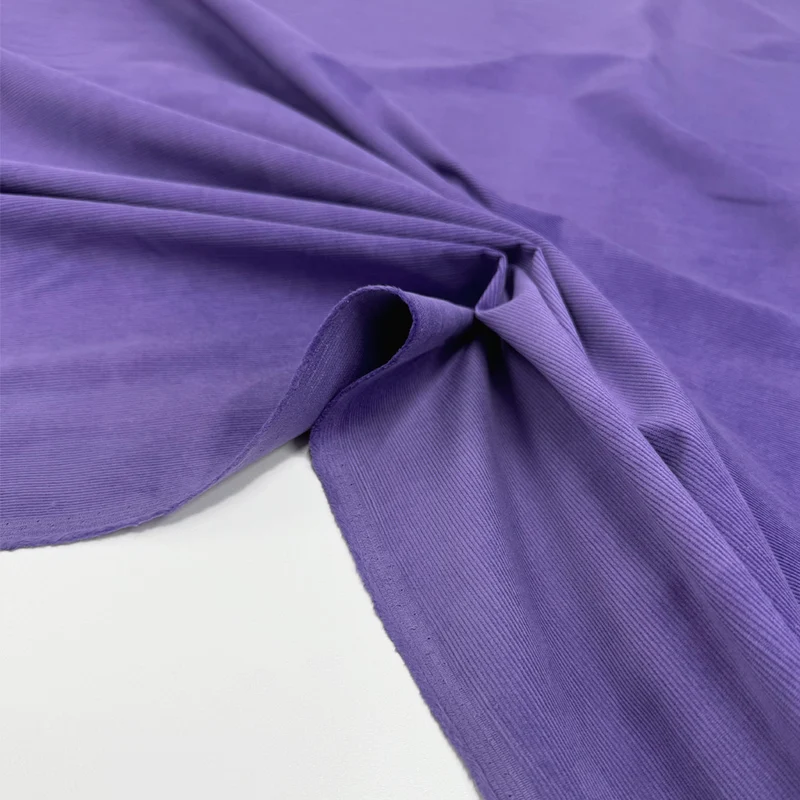 Tissu Velours Milleraies Stretch, Coton - Foresta