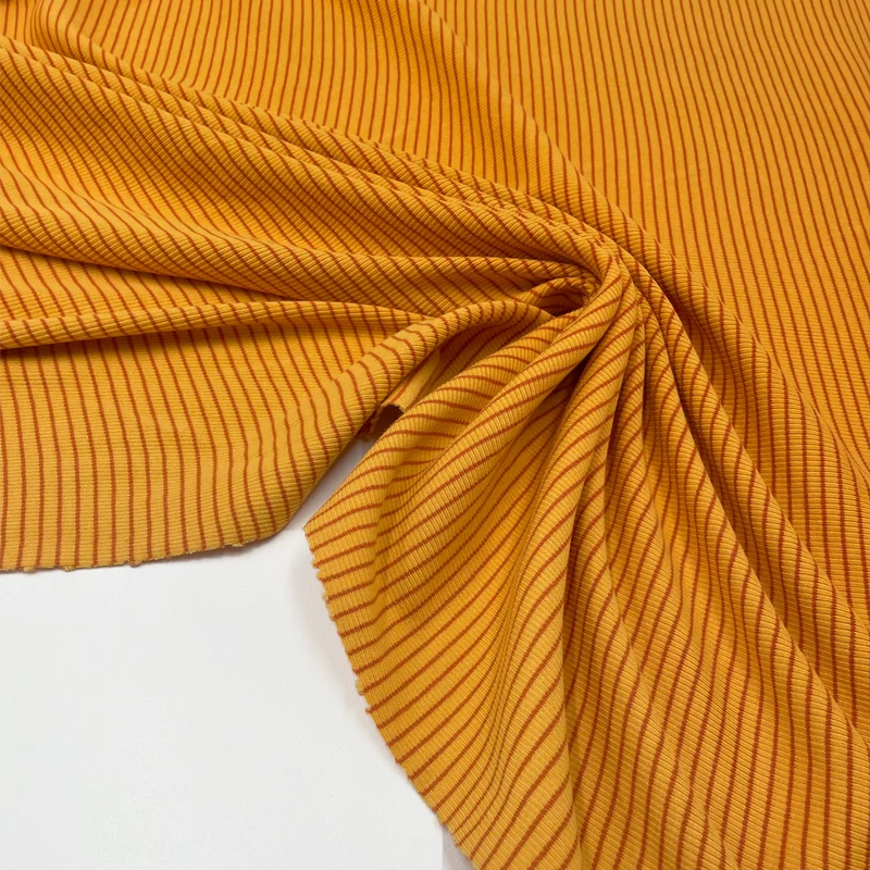Tissu Maille Jersey Côtelé, Coton - Zucca