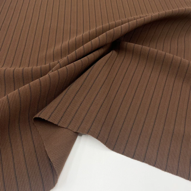 Tissu Maille Jersey Côtelé, Viscose - Bottaia