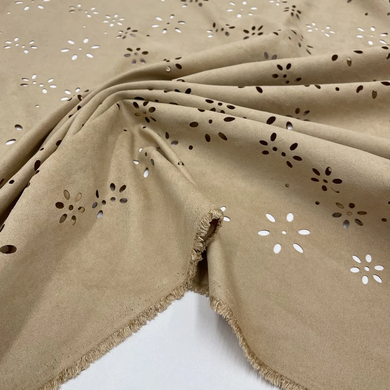 Tissu Simili Daim Dévoré - Agatha