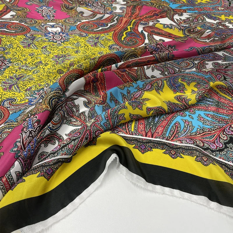 Tissu satin, soie - Clarissa
