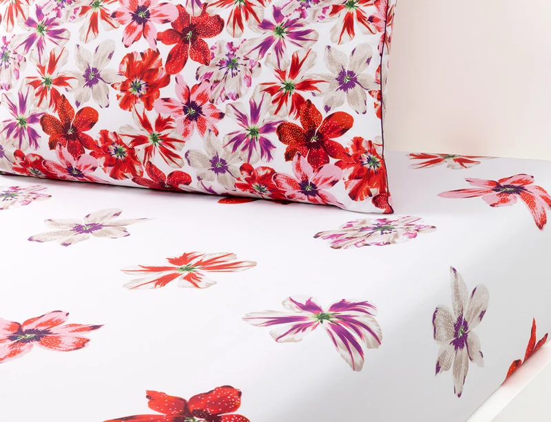 Drap housse Satin de coton - K FLEUR