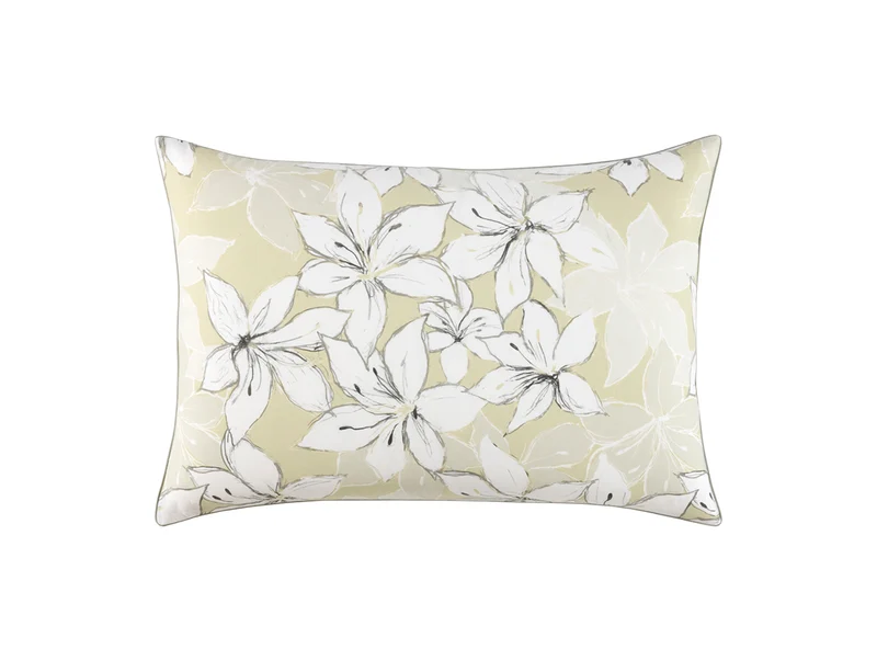 Taie d'oreiller Satin de coton - JADEITE BLOOM