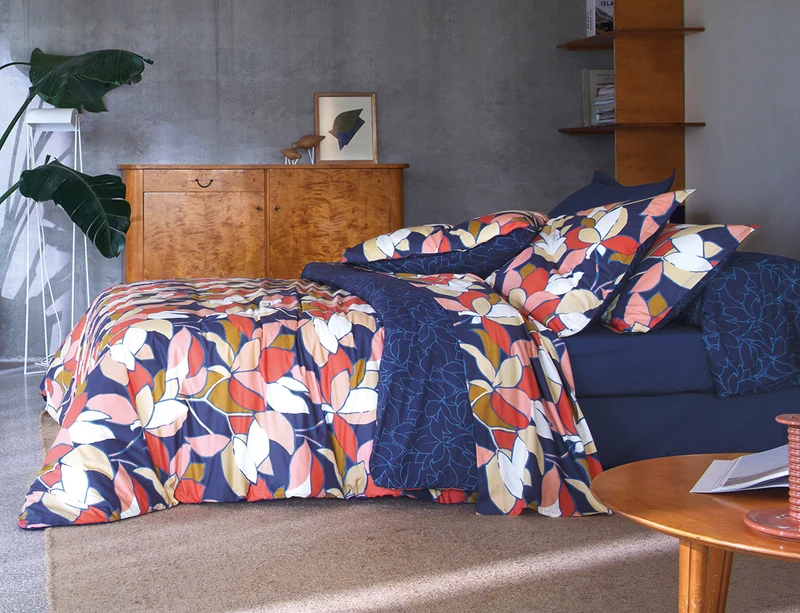UTOPIA Cobalt - Percale de coton