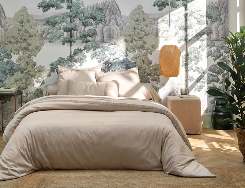 HERITAGE Chanvre - Satin de coton