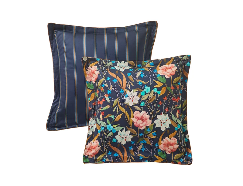 Taie d'oreiller Satin de coton - GIARDINO Nuit