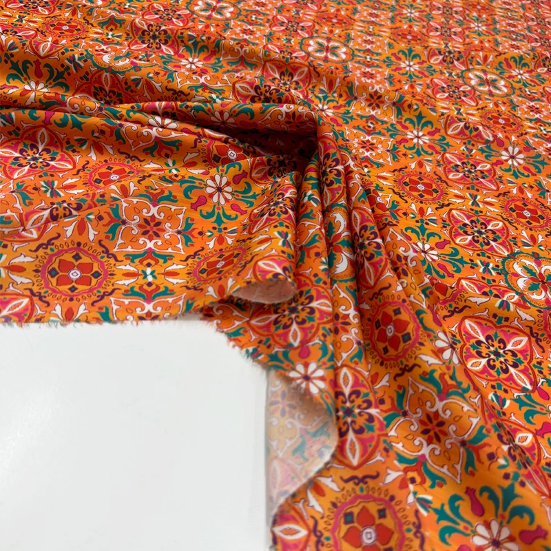 Tissu Satin, Polyester - Dhara