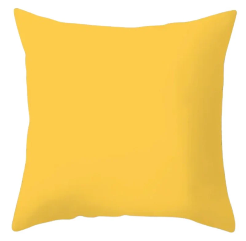 Housse de coussin 40x40 Jaune Moutarde