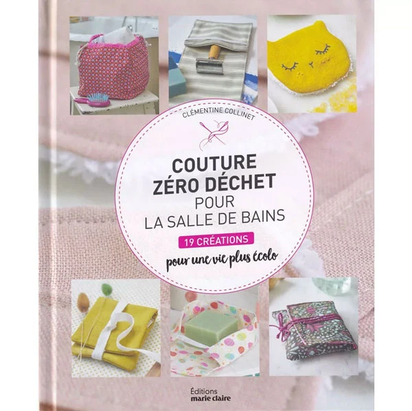 Couture zéro déchet pour la salle de bains Clémentine Collinet