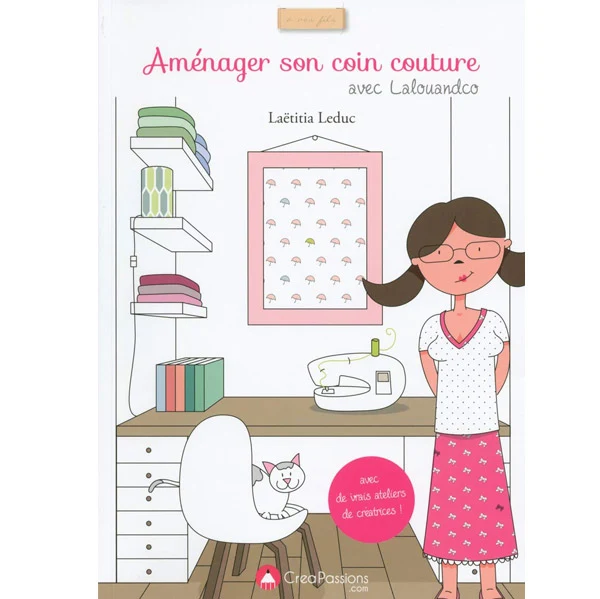 Aménager son coin couture avec lalouandco Laeticia Leduc