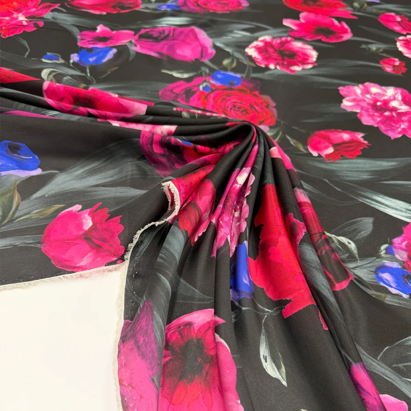 Tissu Satin, Soie - Mariangela