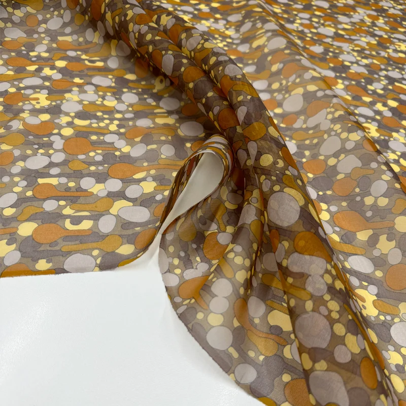 Tissu Organza, Soie - Serenella