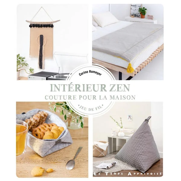 Intérieur zen - couture pour la maison Corine Romeyer