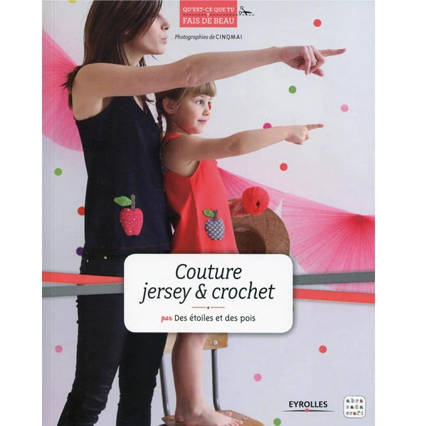 Couture jersey et crochet Muriel François