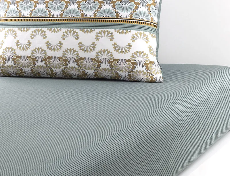 Drap housse Satin lavé - MAZARIN