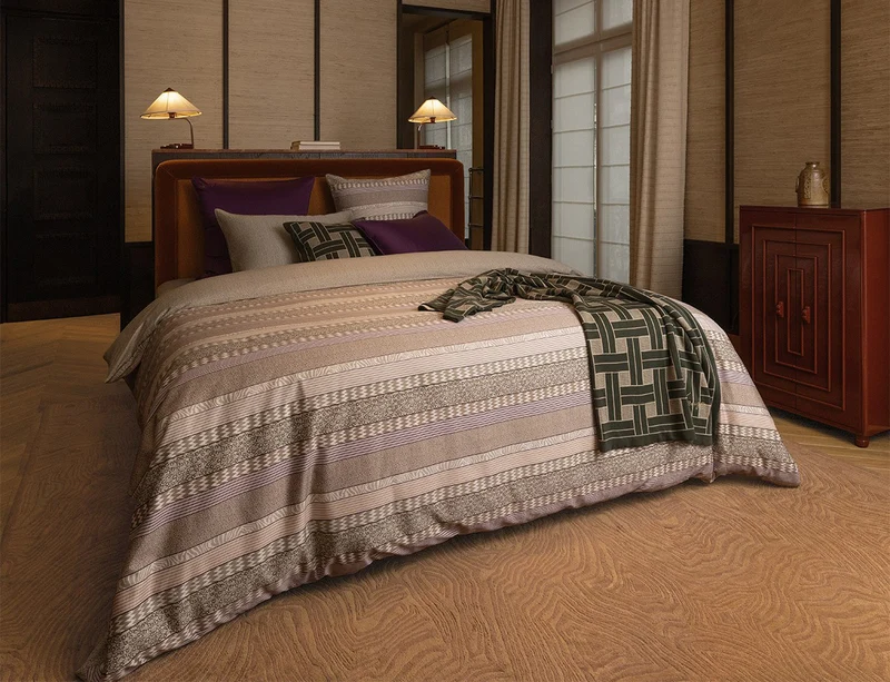 K STRIPE - Satin de coton