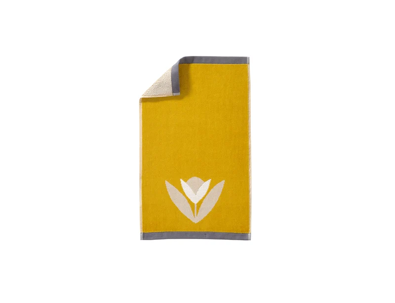 Serviette Invité Coton - TULIPA Ocre