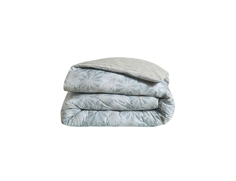 Housse de couette Percale de coton - SÉRÉNITÉ Ciel