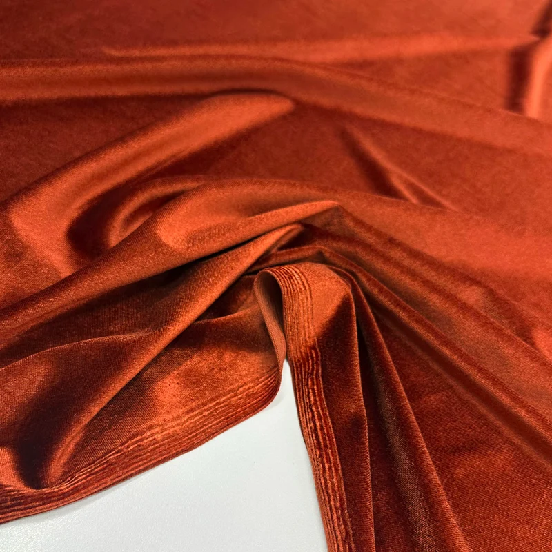 Tissu Maille Velours Stretch - Tetro